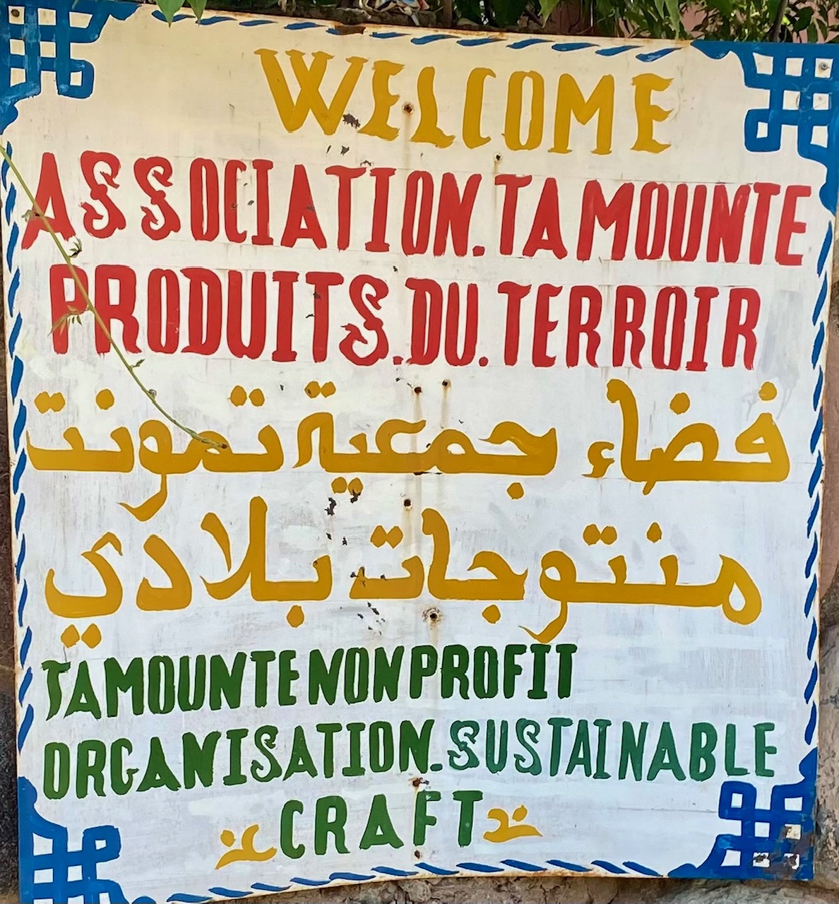 Visite association Tamounte